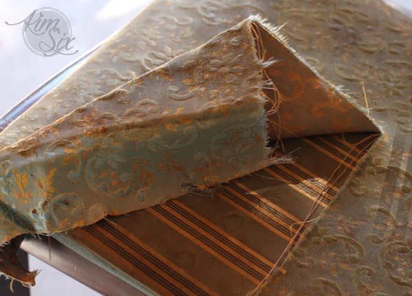 Removing old layers of upholstery