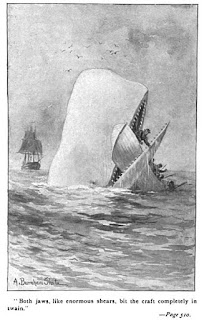An illustration from Herman Melville's Moby-Dick 