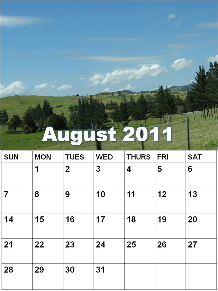 august calendar 2010. august 2010 calendar