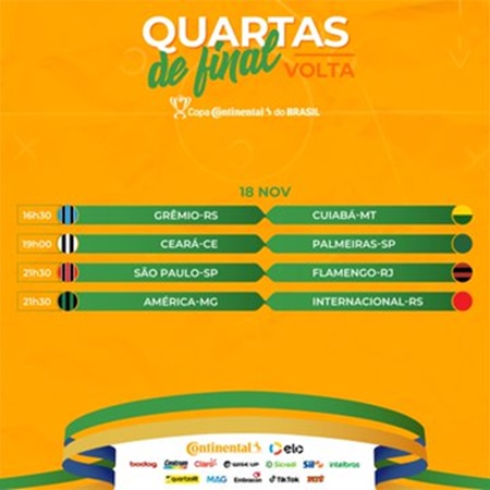 www.seuguara.com.br/quartas de final/Copa do Brasil 2020/datas e horários/
