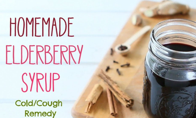 Homemade Elderberry Syrup for Baby's Health