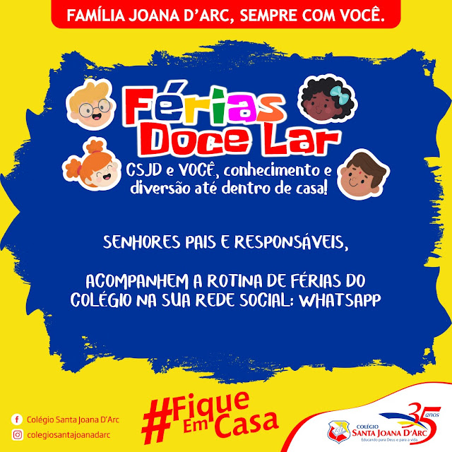 Férias Doce Lar!!!