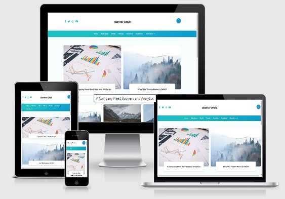 Blanter Orbit Responsive Personal Blogger Template