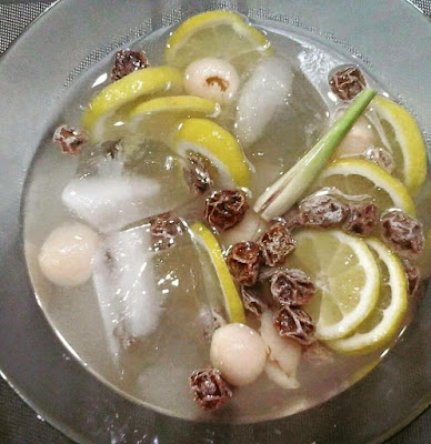 Resepi Mudah Koktail Detox Lemon Serai