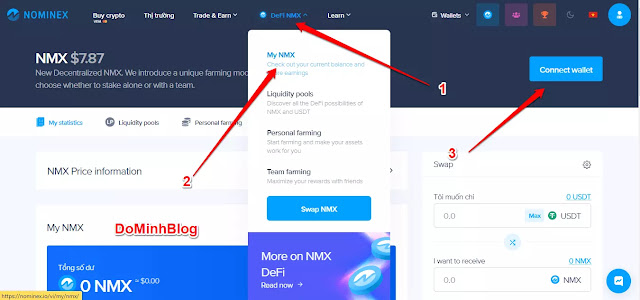 Nominex Exchange là gì? Thu nhập cực "khủng" từ Nominex | Nominex Token (NMX)