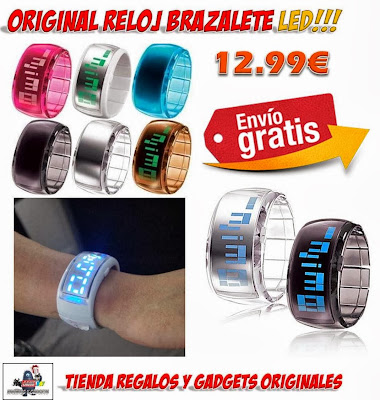 reloj LEd pulsera brazalete