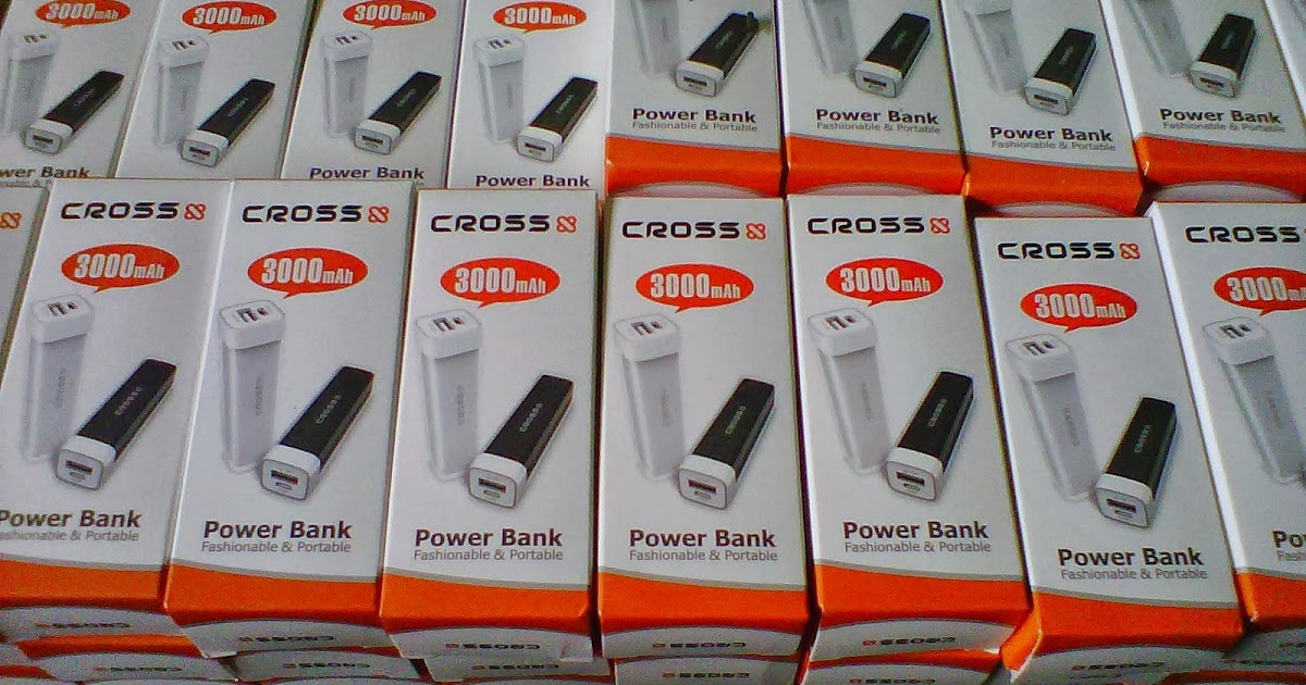 Rumah Ekonomi: Penjual PowerBank merk Cross di Palembang