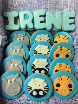 galletas animales; galletas fondant; cumpleaños, animales, galletas; niños, celebración