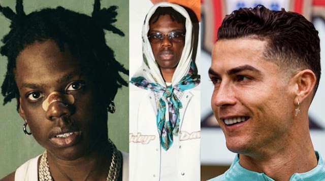 Cristiano Ronaldo revealed he is a fan of Rema in his new post (Video)