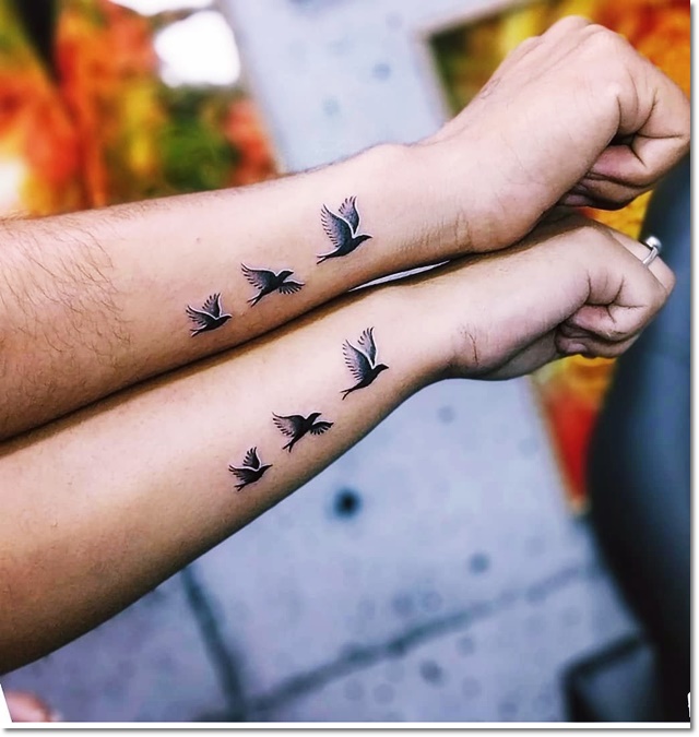 Small Tattoo tips for Couples with meaning