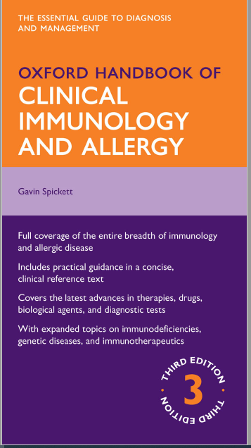 Clinical Immunology & Allergy 3rd Edition