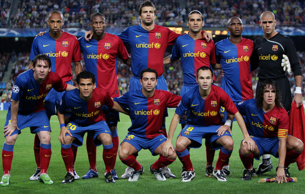 barcelona team photos