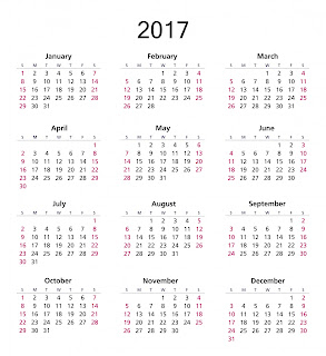 yearly calendar template 2017 simple to print with high quality Simple useful printable yearly calendar 2017 free annual 2017 calendar for print