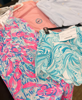 Luxury Brand Name Women's Clothes at the Bella Chic Consignment sale - I found some amazing Lilly Pulitzer and Vineyard Vines pieces!
