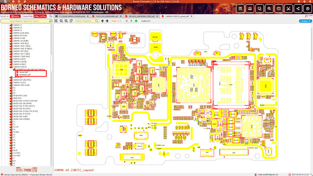 Borneo Schematics Update: Huawei Honor 50