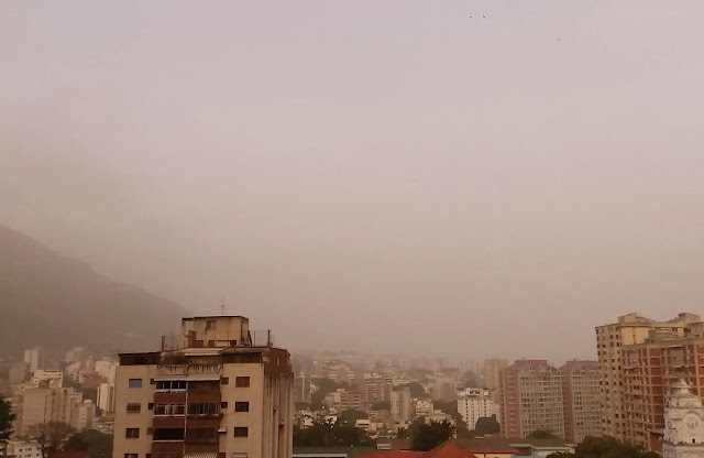 Polvo del Sahara impactará Venezuela por varios días