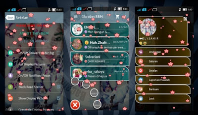 Download BBM Mod Tema Animated With Cange 2.12.0.11 Apk