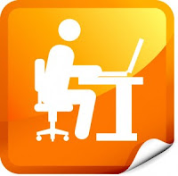 Blog Desk Logo Icon Image