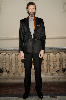 Duchamp, London Collections, menswear, otoño invierno, 2014, british style, gentleman, Gianni Colarossi, paisley,