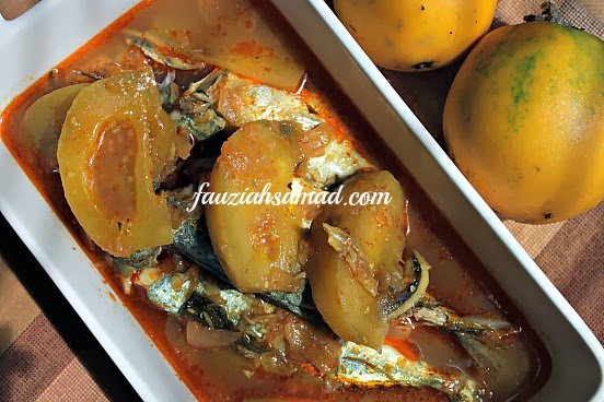 FauziahSamad.com: ASAM TUMIS IKAN DENGAN TERUNG DAYAK
