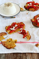  Masa de pizza de coliflor con pimientos y falso queso Pku