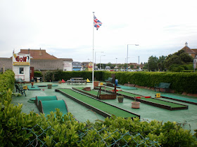 Mini Golf at the Greensward Cafe in Clacton-on-Sea, Essex