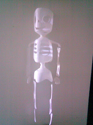 Craft Ideas Gallon Milk Jugs on Mr  Bones  My Milk Jug Skeleton  My Mom Had One When I Was Growing Up