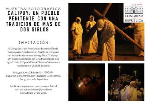 Presentan muestra fotográfica sobre tradición y devoción de Capiluy