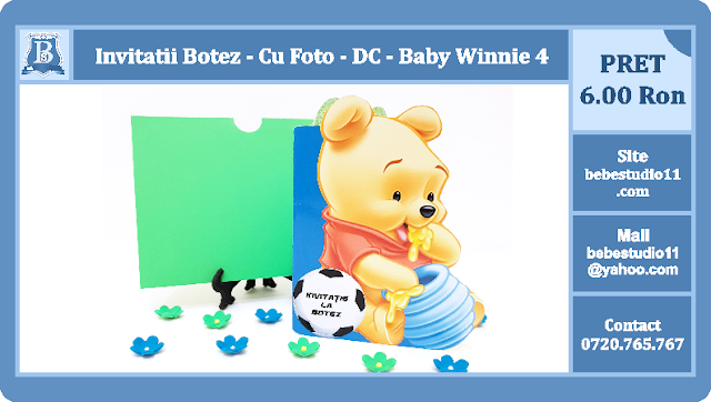 invitatii botez Winnie