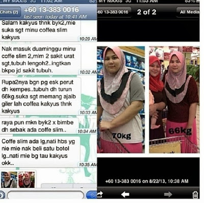 miracle slimming coffee testimoni