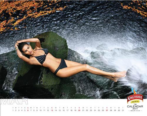 Kingfisher Bikini Calendar   HQ Photos Photoshoot images