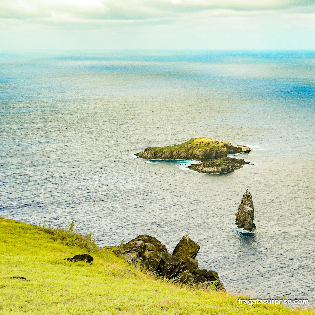 Ilhas sagradas do Povo Rapa Nui na Ilha de Páscoa