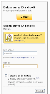 Membuat Email di Yahoo