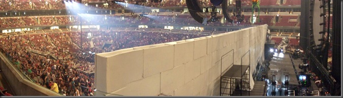 behind the wall