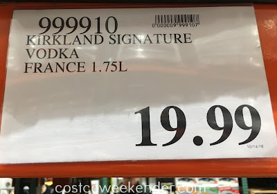 Deal for Kirkland Signature American Vodka at Costco