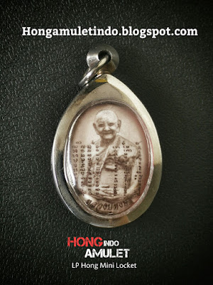 buddha amulet indonesia luang phor hong locket