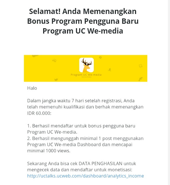 Cara Nulis di Uc News dan Mendapatkan Penghasilan