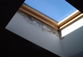 Puente térmico en ventana de cubierta