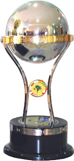 Trophy CONMEBOL South American Cup from 2002.