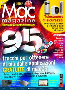 Mac Magazine 104 - Giugno 2017 | ISSN 2035-3669 | TRUE PDF | Mensile | Computer | Apple | iOS | Hardware | Software
Il mensile dedicato a chi usa il proprio Mac per lavoro e a quanti scelgono i prodotti Apple perché vogliono computer affidabili, facili da usare, con una vasta gamma di programmi già  inclusi nel sistema. Ampio spazio, quindi, alle guide che illustrano il funzionamento dei vari strumenti di OS X e dei più diffusi software commerciali o gratuiti. Largo spazio anche agli approfondimenti sul mondo Apple, in particolare a quello mobile dell'iPhone con recensioni di accessori, il software e i servizi Web per lo smartphone più in voga del momento. Completa il quadro un'esauriente guida all'acquisto di tutti i prodotti Apple. In allegato, un DVD con programmi completi e le demo dei programmi commerciali e il freeware più utile per il proprio Mac.