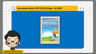 download ebook pdf  buku digital pjok kelas 10 sma/ma