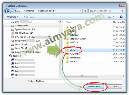 Pertanyaan pertama yang paling sering diajukan dikala komputer akan di install ulang adala Ahli Matematika Cara Memindahkan My Documents ke Drive D:, E:, F: dst