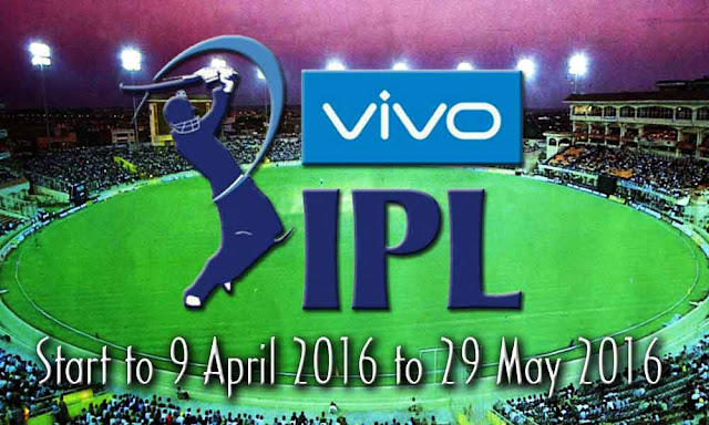 IPL 2016 Schedule