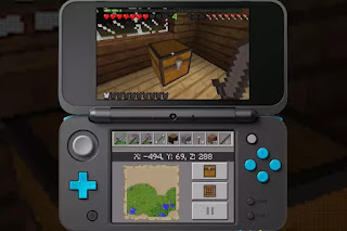 Minecraft for the Nintendo 3DS is available today