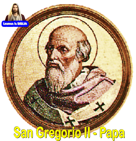 Resultado de imagen de Papa San Gregorio II