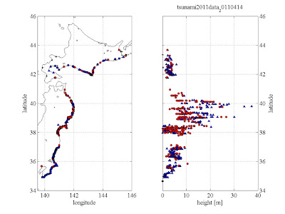 japan tsunami map. japan map tsunami.