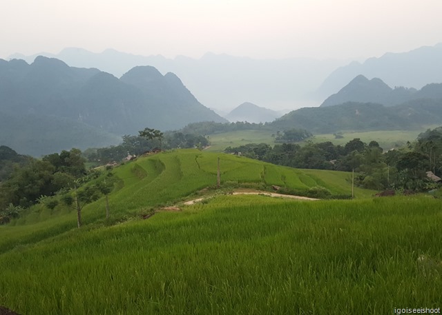 Pu Luong Retreat offers the best views of rice terraces, valley and mountains from the property. 