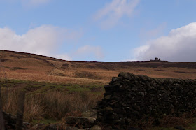 Walking in the Peak District near Ladybower reservoir