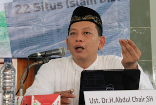 Dr Abdul Chair Sebut Indonesia Sedang Dijadikan Sasaran Penyebaran Ajaran Sesat Syiah