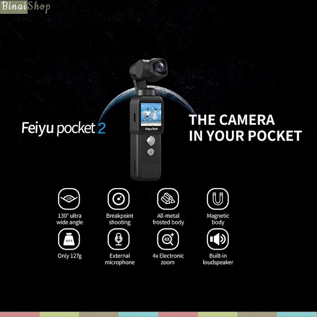 Feiyu Pocket 2 - Camera Action Nhỏ Gọn